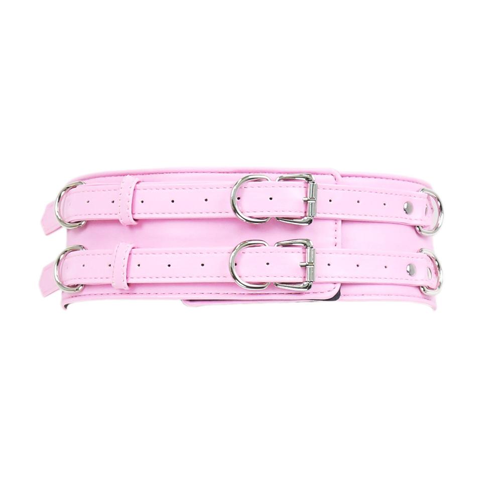 D Ring Strap - Thierry Kölelik Kısıtlama Kemer D-Ringler ile