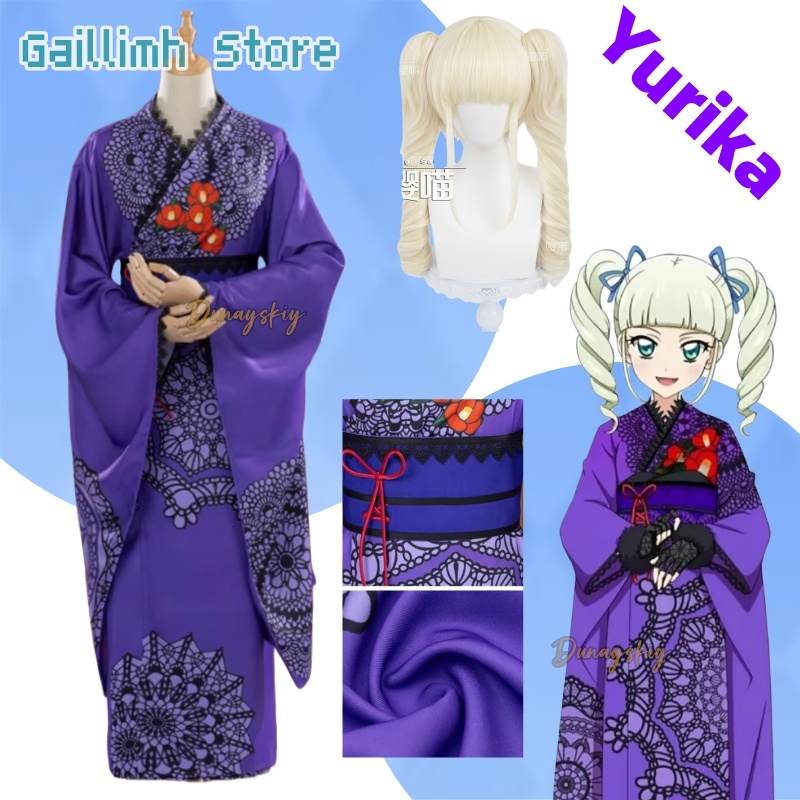 Aikatsu! Yurika Toudou Yukata  - Free Cosplay Prop Patterns incelemesi ve fiyatı