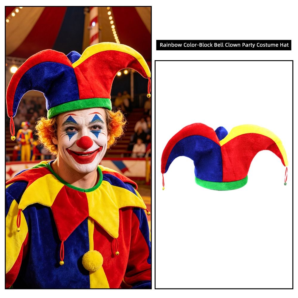 Çok Renkli Palyaço Şapkası Kom - Free Cosplay Prop Patterns incelemesi ve fiyatı