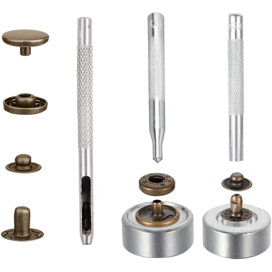 40 takım/160 adet renkli düğme - Snap Fastener Set incelemesi ve fiyatı