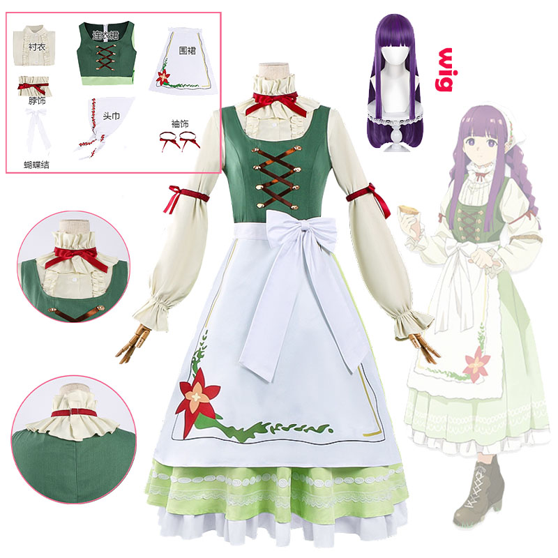 Anime Fern Cosplay Kıyafeti Fr - Frieren Cosplay Prop incelemesi ve fiyatı
