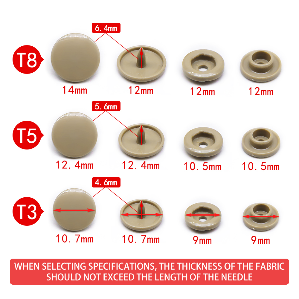 KAM T3 T5 10/20 takım plastik  - Snap Fastener Set incelemesi ve fiyatı