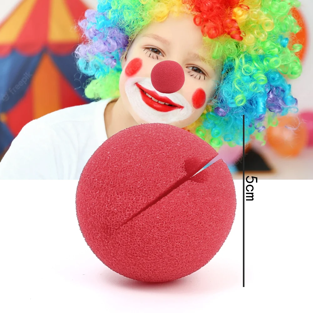 5-300 adet Kırmızı Palyaço Bur - Cosplay Prop Foam incelemesi ve fiyatı