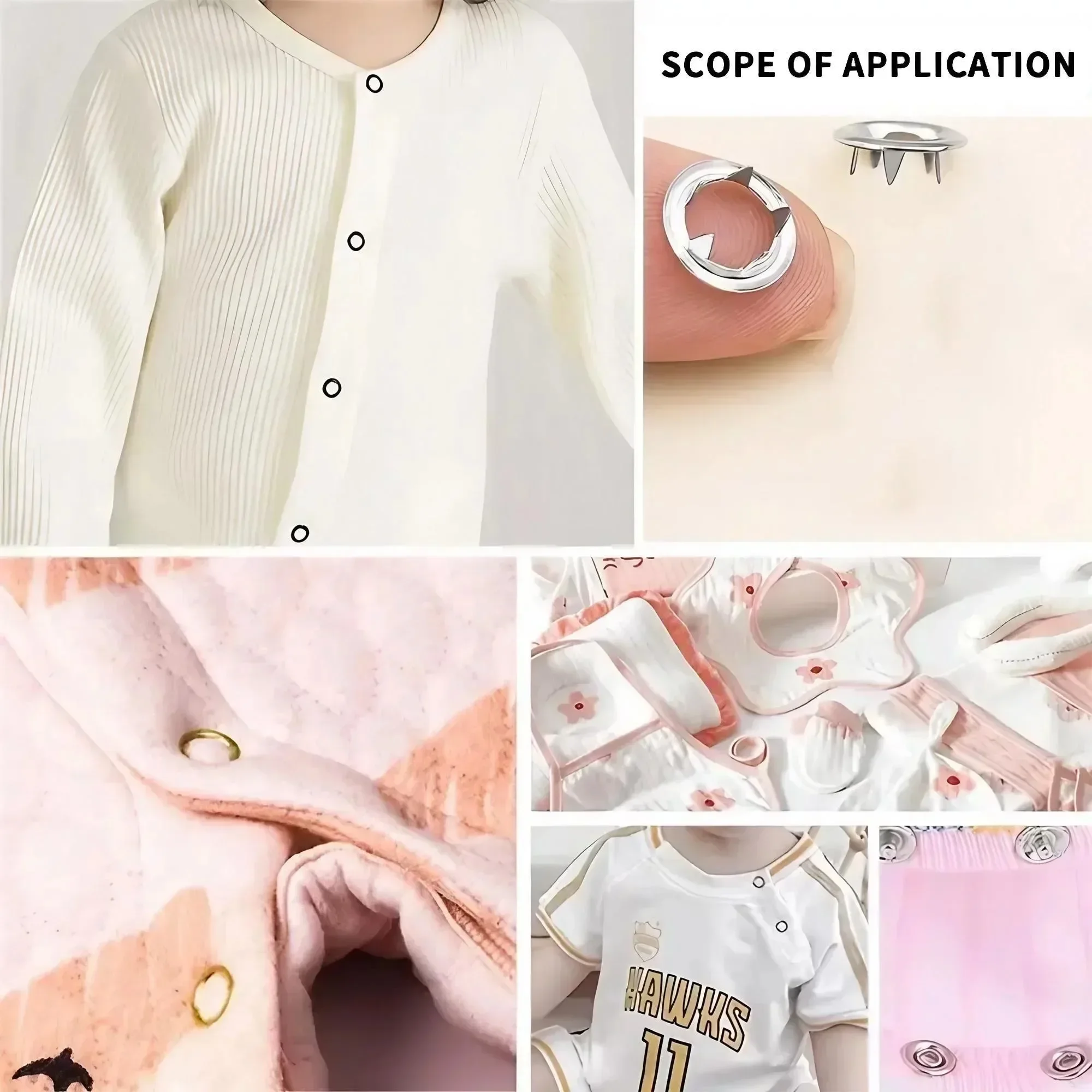 1 Set 201 Parça El Presli Diki - Snap Fastener Set incelemesi ve fiyatı