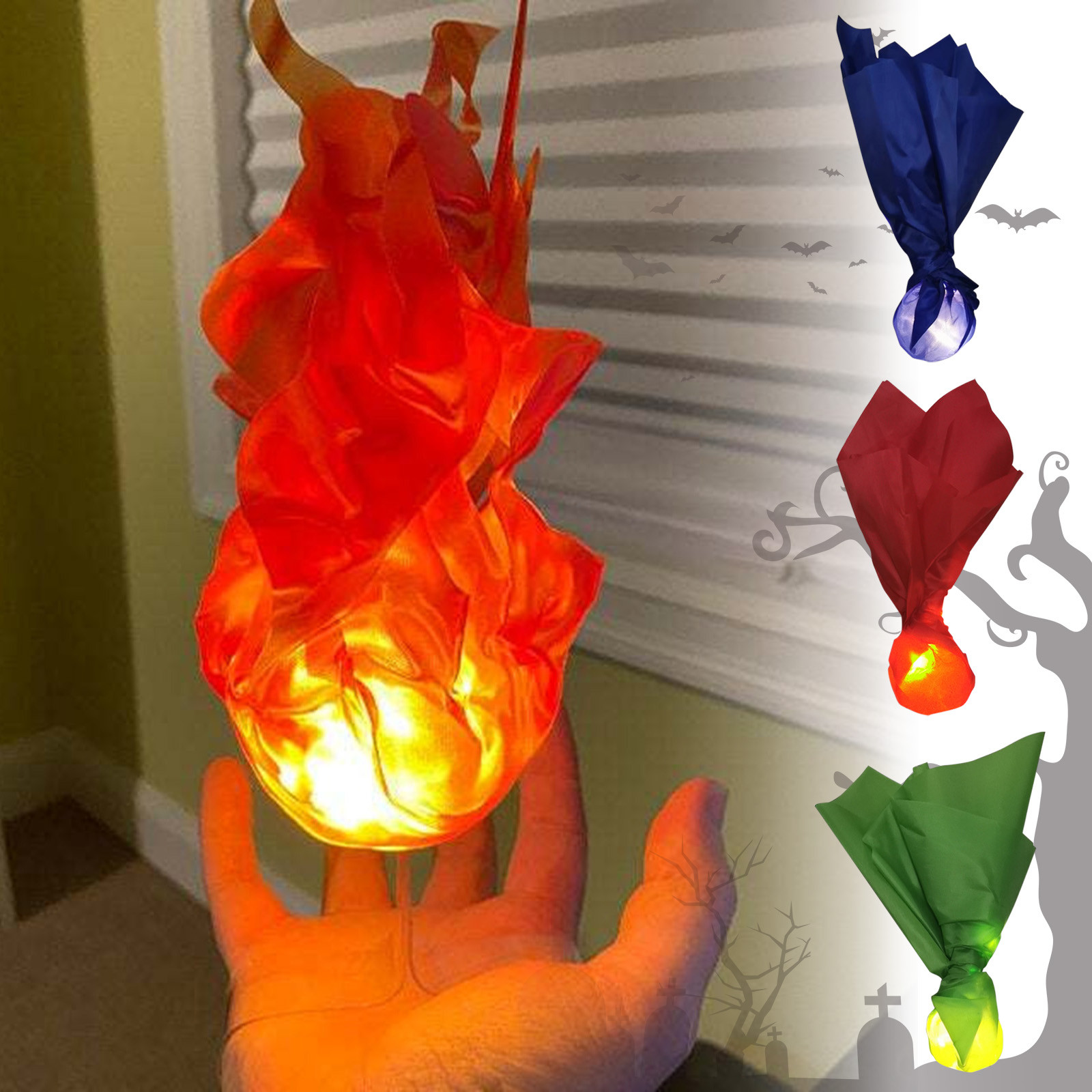 Cadılar bayramı dekor sahne si - Cosplay Fireball Prop incelemesi ve fiyatı