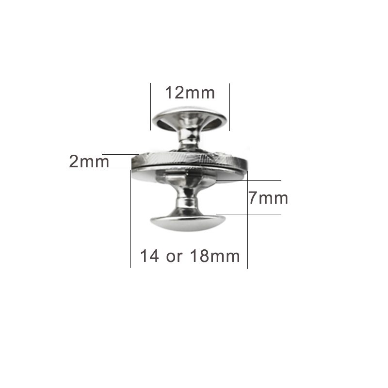 (10 takım/grup) 14mm-18mm ince - Snap Fastener Set incelemesi ve fiyatı