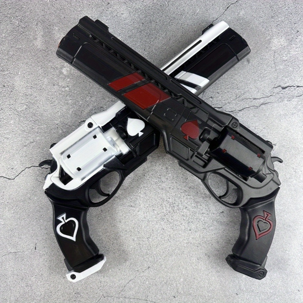 15 inç PU Tabanca Spades Silah - Cosplay Prop Pistol incelemesi ve fiyatı