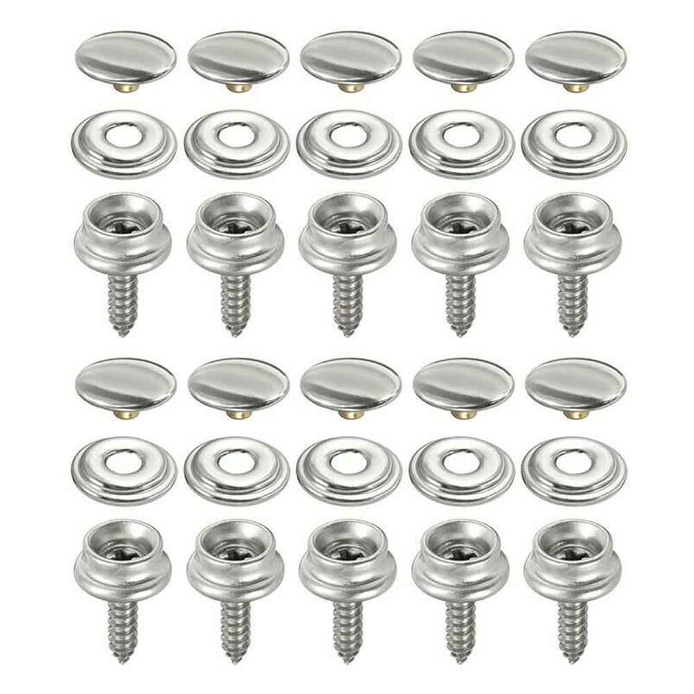30 adet çıtçıt paslanmaz tuval - Snap Fastener Set incelemesi ve fiyatı